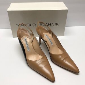 Manolo Blahnik Classy Slingbacks